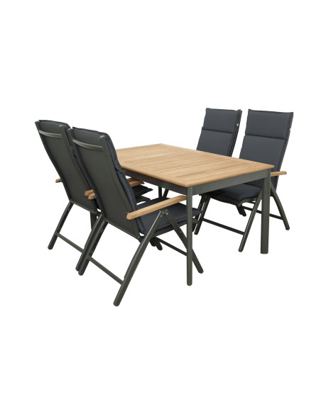 CONCEPT TEAK | Záhradné polohovacie kreslo FSC® | DOPPLER