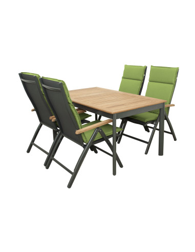 CONCEPT TEAK | Záhradné polohovacie kreslo FSC® | DOPPLER