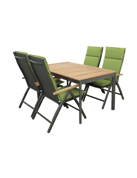 CONCEPT TEAK | Záhradné polohovacie kreslo FSC® | DOPPLER