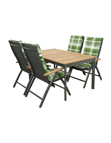 CONCEPT TEAK | Záhradné polohovacie kreslo FSC® | DOPPLER