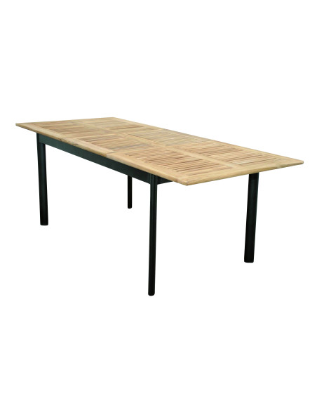 CONCEPT - rozkladací stôl s teakovou doskou FSC® | Doppler