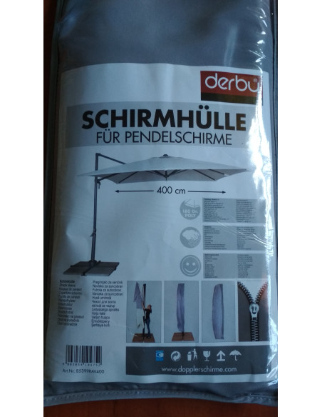 Ochranný obal pre výkyvné slnečníky až do 400 cm | Doppler
