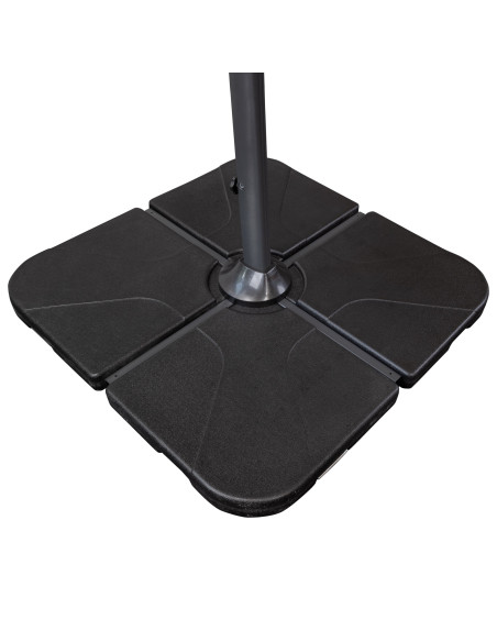 Naplniteľné dlaždice 4-dielny set (80kg) | Doppler