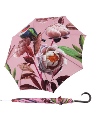 Elegancia Boheme Splendid - dámsky dáždnik s potlačou kvetov | DOPPLER