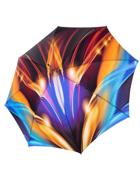 Elegancia Boheme Flame - dámsky dáždnik s potlačou plameňov| DOPPLER