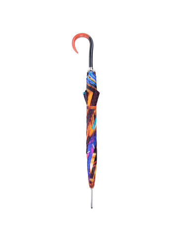 Elegancia Boheme Flame - dámsky dáždnik s potlačou plameňov| DOPPLER