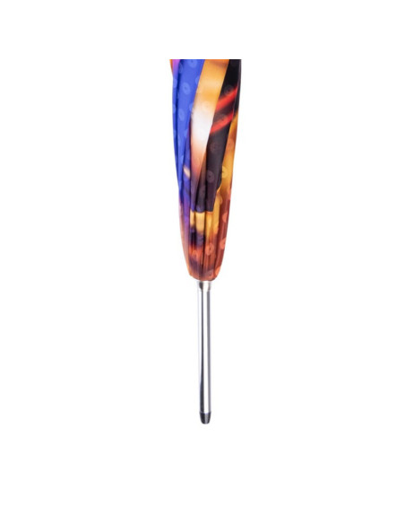 Elegancia Boheme Flame - dámsky dáždnik s potlačou plameňov| DOPPLER