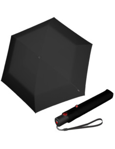 KNIRPS U200 BLACK - Elegantný dámsky plne automatický dáždnik