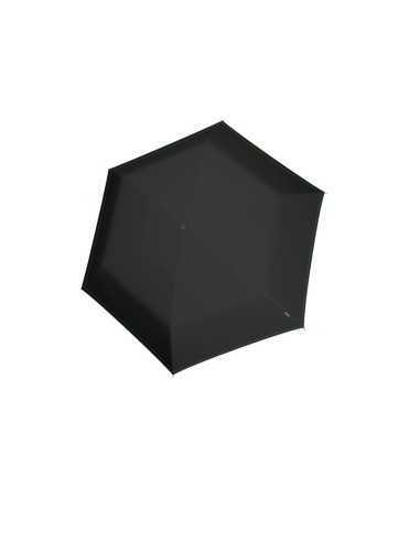 KNIRPS U200 Neon black | Elegantný dámsky plne automatický dáždnik