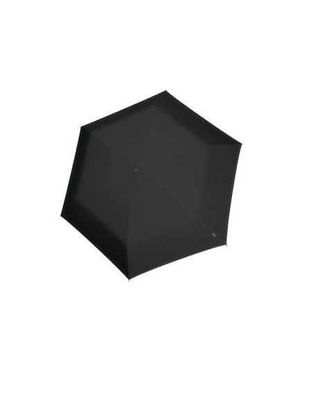 KNIRPS U200 Neon black | Elegantný dámsky plne automatický dáždnik