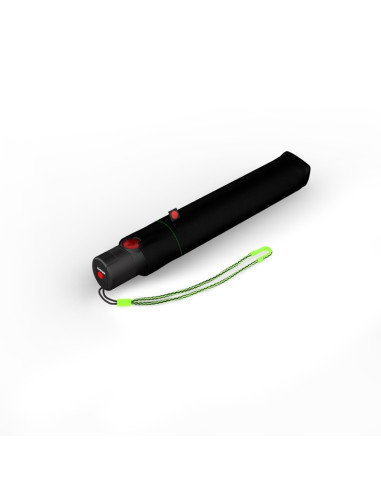 KNIRPS U200 Neon black | Elegantný dámsky plne automatický dáždnik