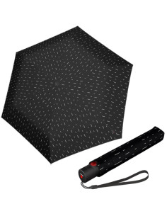 KNIRPS U200 Rain Black | Dámsky plne automatický dáždnik | Doppler