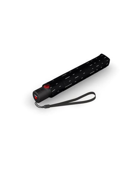 KNIRPS U200 Rain Black | Dámsky plne automatický dáždnik | Doppler