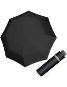 Kids Mini Light Up Black - detský skladací dáždnik | Doppler