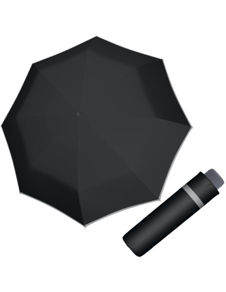 Kids Mini Light Up Black - detský skladací dáždnik | Doppler