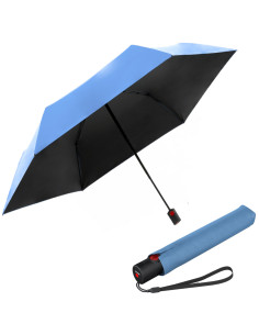 KNIRPS Blue with black | dámsky plne automatický dáždnik | Doppler