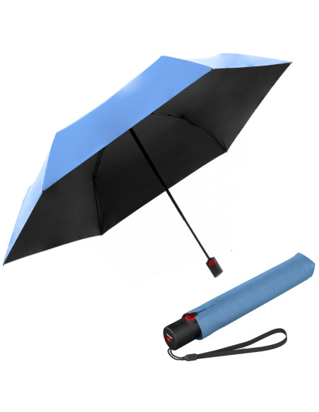 KNIRPS Blue with black | dámsky plne automatický dáždnik | Doppler