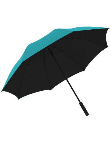 Knirps XXL Turquoise with black| ultraľahký holový dáždnik | Doppler