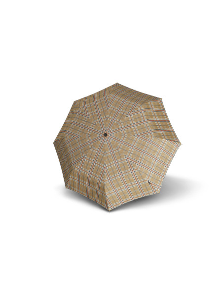 KNIRPS T.200 Check Beige  | dámsky plne automatický dáždnik | Doppler