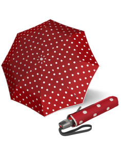 KNIRPS T.200 Dot Art Red |dámsky plne automatický dáždnik | Doppler