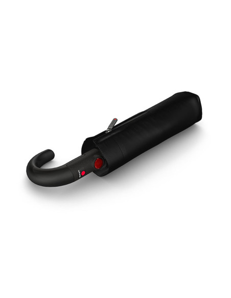 KNIRPS T.260 Meduim Duomatic BLACK| Pelegantný plne automatický dáždnik | DOPPLER