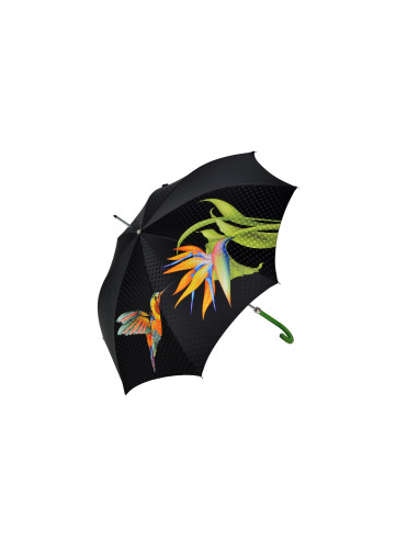 Elegancia Boheme Tropicale - dámsky luxusný dáždnik s potlačou