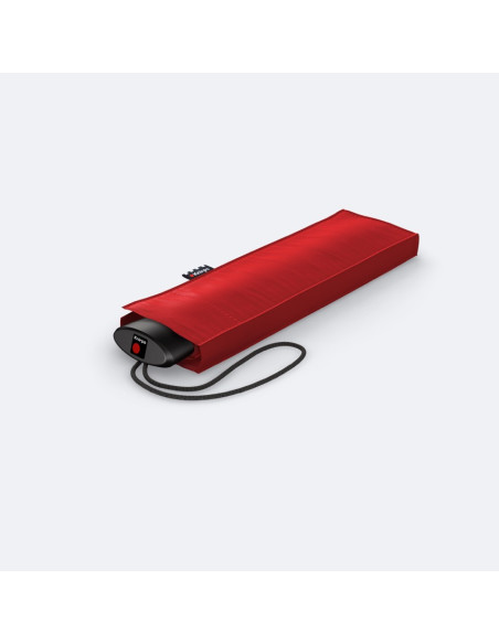Knirps AS.050 Slim small red | plochý dáždnik | Doppler