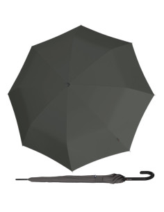Knirps A.760 Stick dark grey| Holový vystreľovací dáždnik | Doppler