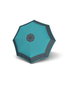 Fiber Mini Style - aqua viola | skladací dáždnik | Doppler 2