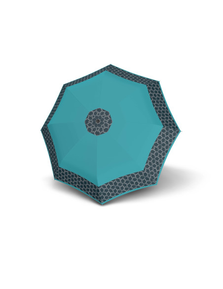 Fiber Mini Style - aqua viola | skladací dáždnik | Doppler