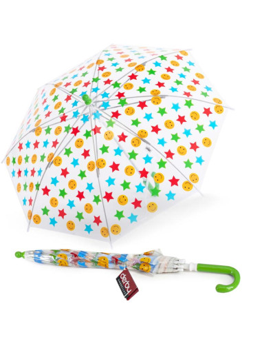 Kids Sky Transparent - detský holový dáždnik | Doppler