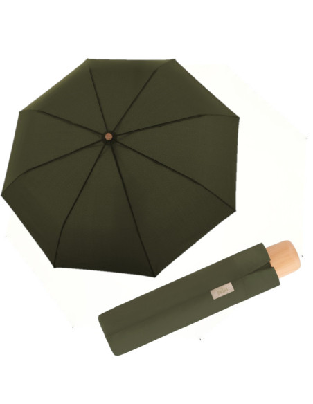 NATURE MINI Deep Olive - EKO dáždnik| Doppler