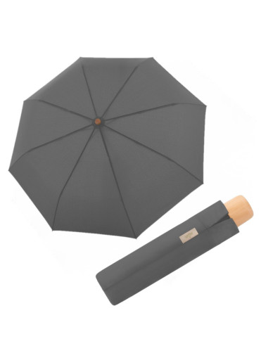 NATURE MINI Slate Grey FSC® EKO dáždnik| Doppler