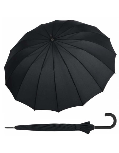 Golf Uni Black - partnerský holový dáždnik | Doppler