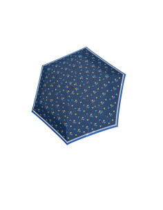 Knirps Rookie Triple Blue Reflective lehký  | skladací mini-dáždnik | Doppler 2