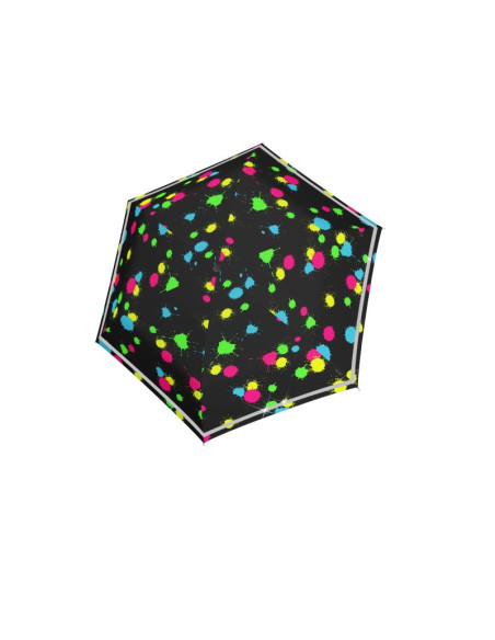 Knirps Rookie Bubble Pust  Reflective lehký  | skladací mini-dáždnik | Doppler