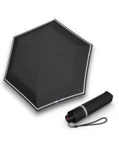 Knirps Black Reflective Reflective | skladací dáždnik | Doppler