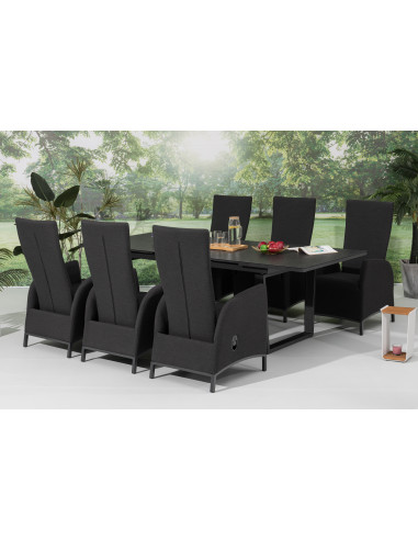 Paris LIKA-TEX®| Luxusné polohovacie záhradné kreslo | Doppler