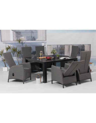 Paris LIKA-TEX®| Luxusné polohovacie záhradné kreslo | Doppler