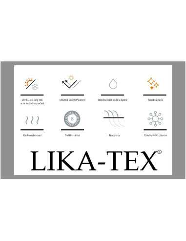 Paris LIKA-TEX® | Luxusná záhradná pohovka| Doppler