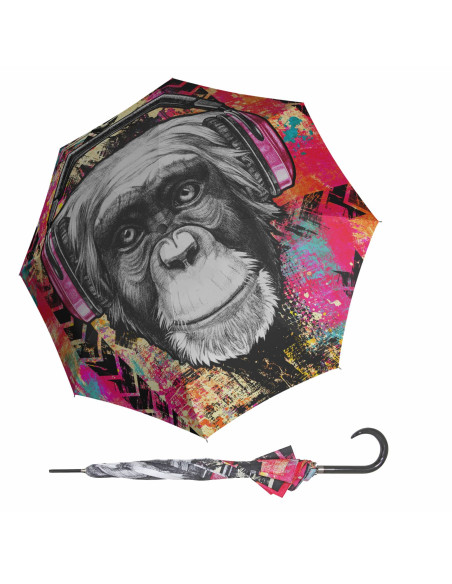 Modern Art Monkey- holový vystreľovací dáždnik | Doppler
