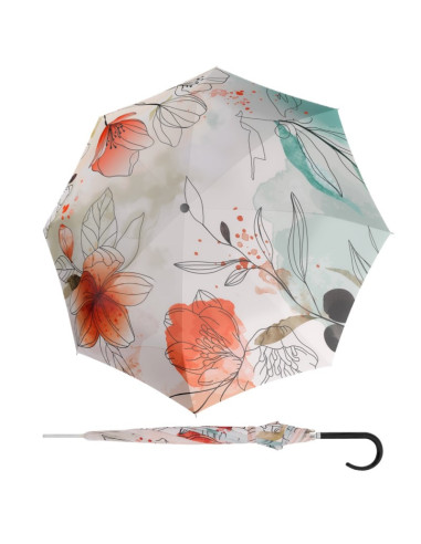 Carbonsteel Magic Floral | Dámsky dáždnik | Doppler