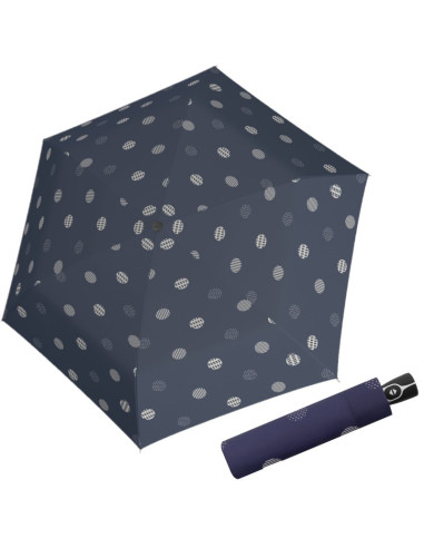 Fiber Magic TIMELESS BLUE DOTS Dámsky  dáždnik | Doppler
