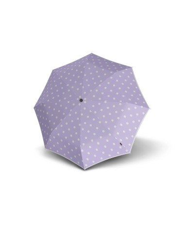 Knirps A.760 Dot Art Lavender | Palicový vystreľovací dáždnik | Doppler