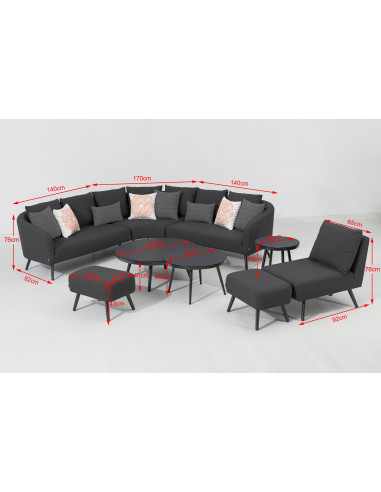 Luxusné záhradné sedenie Melia Lika-Tex® | DOPPLER