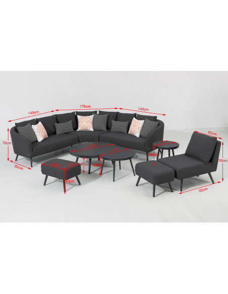Luxusné záhradné sedenie Melia Lika-Tex® | DOPPLER