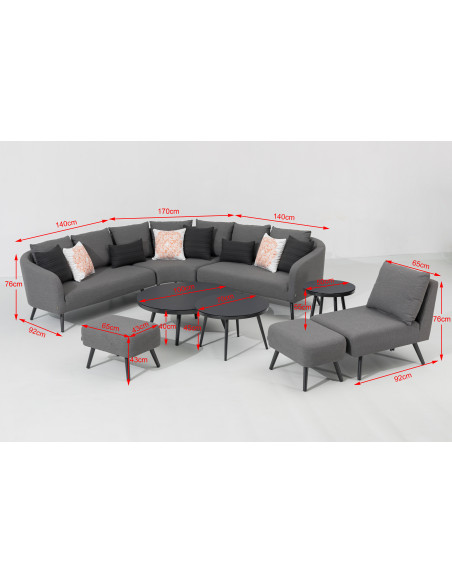 Luxusné záhradné sedenie Melia Lika-Tex® | DOPPLER