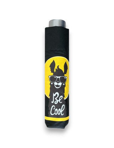 Mini Light Kids Black Lama detský dáždnik | Doppler CZ