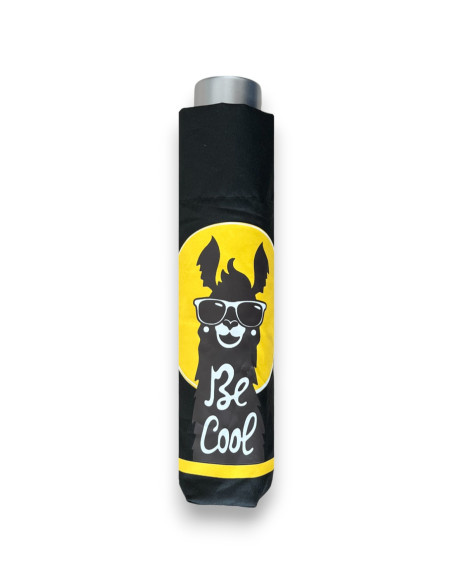 Mini Light Kids Black Lama detský dáždnik | Doppler CZ