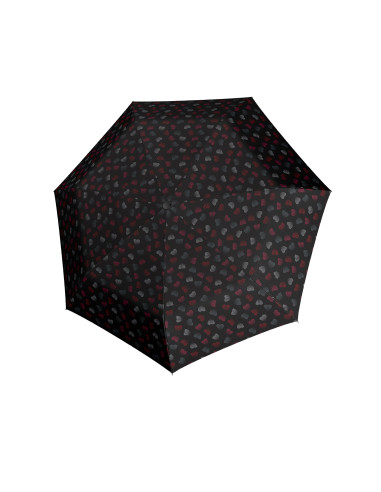 Mini Light Emotion black | Dámsky skladací dáždnik | Doppler